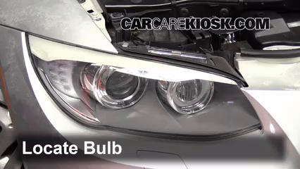 2011 BMW 328i xDrive 3.0L 6 Cyl. Coupe (2 Door) Éclairage Feux de route (remplacer l'ampoule)